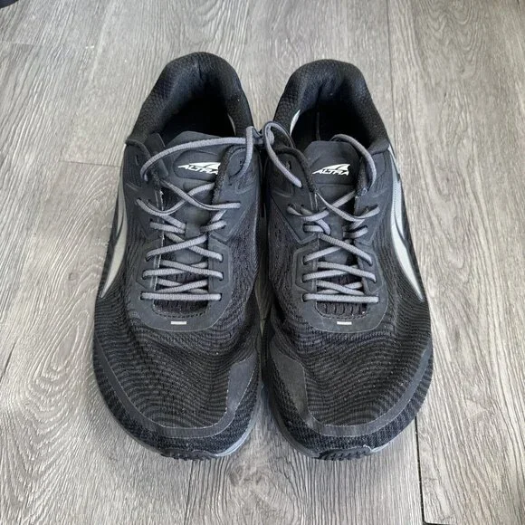 Altra Men's Torin 5 Running Shoe Size 11.5 Black Sneaker Zero Drop Wide Toe Box